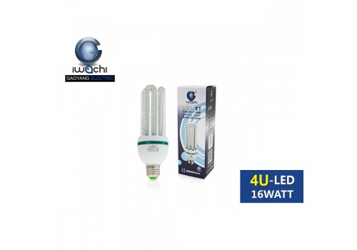 หลอดตะเกียบLED IWC-4U-LED-16W แสงขาวและแสงวอร์มไวท์